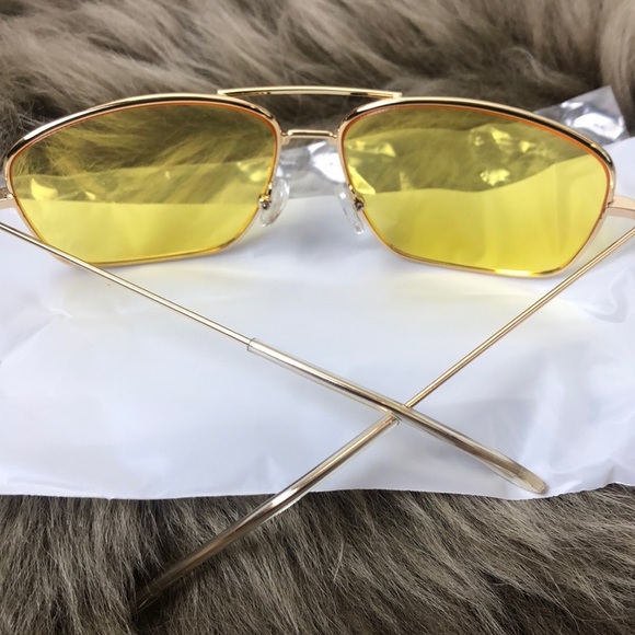 ✨VENICE GURL YELLOW WOMAN’S SUNGLASSES *NEW main image 7